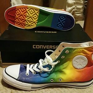 Rainbow Converse